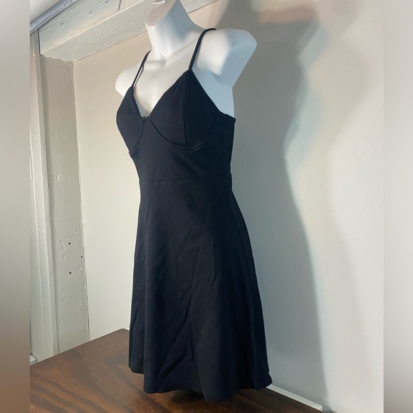 Women's Knit Skater Dress - Wild Fable Black small - Picture 1 of 6